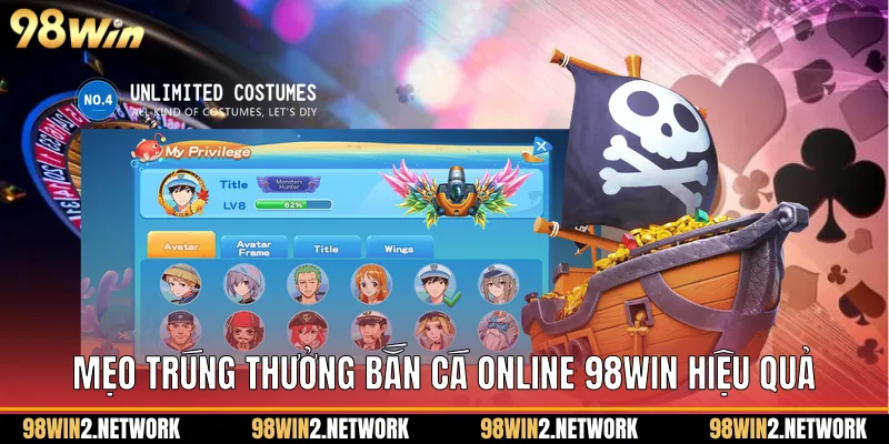 Mẹo trúng thưởng Bắn cá online 98Win hiệu quả