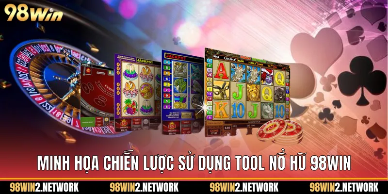 Minh họa chiến lược sử dụng Tool nổ hũ 98Win
